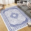 Coucheta Area Rug, Washable Rug for Living Room, Stain Resistant Kitchen Rugs with Non Slip Backing, Ultra-Thin Front Door Mat, Vintage Accent Rug - 4 of 4