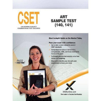 Cset Art Sample Test (140, 141) - by  Sharon A Wynne (Paperback)