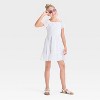 Girls' Short Sleeve Chiffon Dress - Cat & Jack™ - 3 of 3