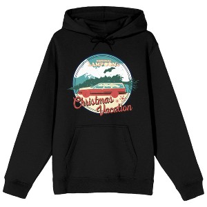 National Lampoon's Christmas Vacation Red Car Men's Black Sweatshirt- - 1 of 1