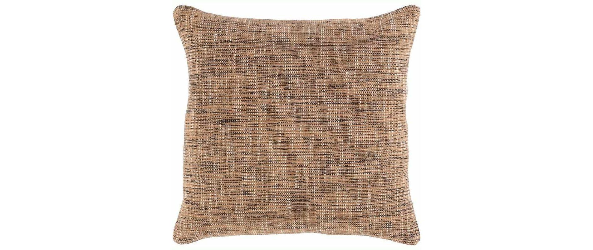 Livabliss Pluto 18"H x 18"W Square Pillow Cover No Insert Modern Khaki Throw Pillow
