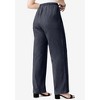 Roaman's Women's Plus Size Comfort Stretch Wide Leg Jean - 4 of 4