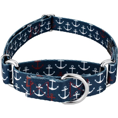 Country Brook Petz Anchors Away Martingale Dog Collar (3/4 Inch, Small ...