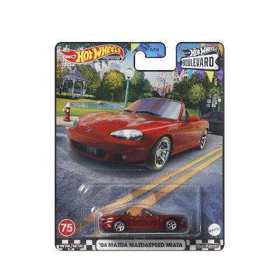 HOT WHEELS ‘04 MAZDA MAZDASPEED MIATA BOULEVARD SERIES PREMIUM