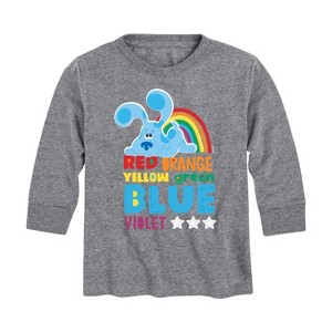 Boys' - Blue's Clues & You! - Colors Of The Rainbow Long Sleeve Graphic T-Shirt - 1 of 4