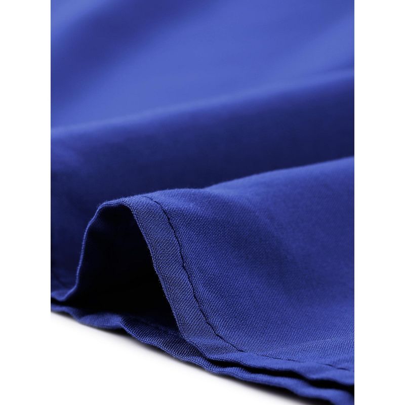 Agnes Orinda Women's Plus Size 3/4 Sleeve Tie Tassel Bowknot Winter Trendy Blouses, 6 of 8