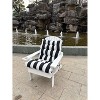 Okak 2 Pcs Set Outdoor Chair Cushions with High Resilience, Patio Chair Cushions with String Ties, Outdoor Cushions for Adirondack - 3 of 4