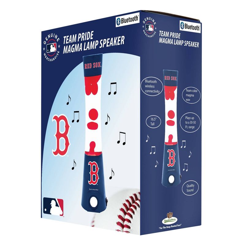 MLB Boston Red Sox Magma Lamp Speaker, 3 of 4