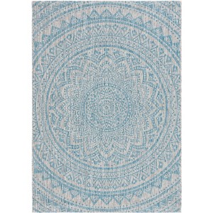 Courtyard CY8734 UV & Stain Resistant Non-Shedding Power Loomed Indoor/Outdoor Rugs - Safavieh - 1 of 4