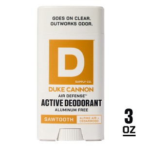Duke Cannon Supply Co. Air Defense Active Aluminum-Free Deodorant Stick for Men - Sawtooth - 3oz - 1 of 4