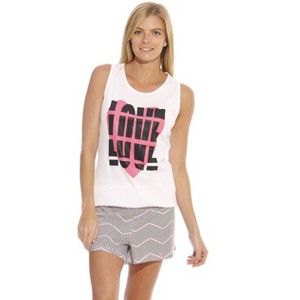 Just Love 100% Cotton Women Sleepwear Tank & Short Pajama Sets PJs - 1 of 2