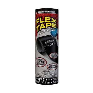 Flex Tape 12 In. x 10 Ft. Repair Tape, Black - 1 of 1