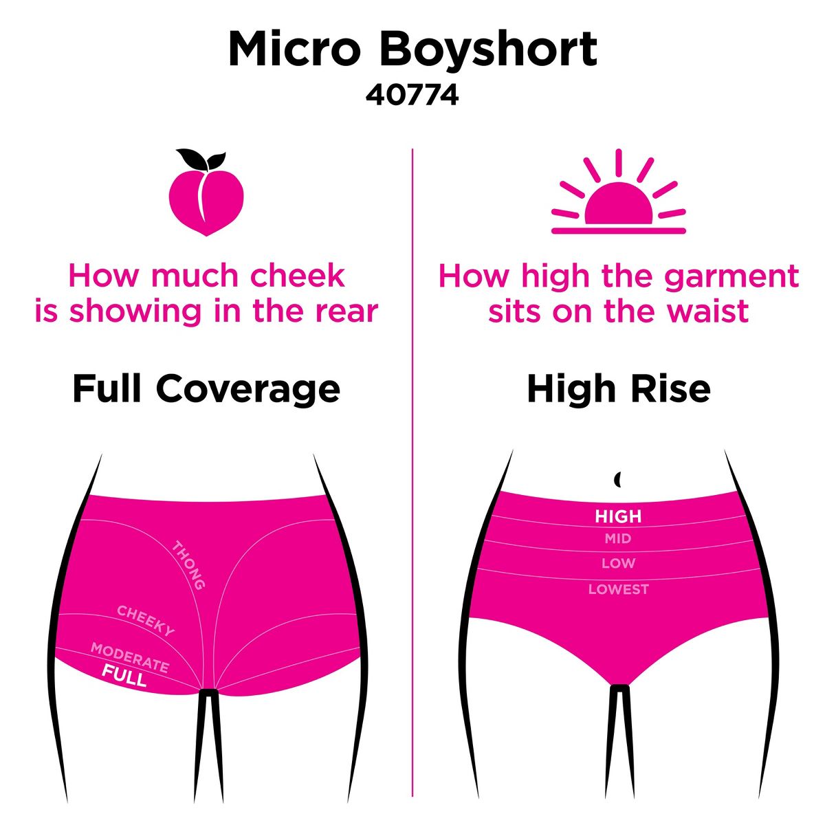 Microfiber Boyshort Underwear - thumbnail 7