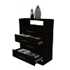 CAVINAS Bedroom Dresser with 4 Drawer,Dressers & Chest of Drawers with 2 Open Shelves for Living Room,Office,Entryway - 2 of 4