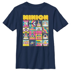 Boy's Minions: The Rise of Gru Rainbow Panels T-Shirt - 1 of 4