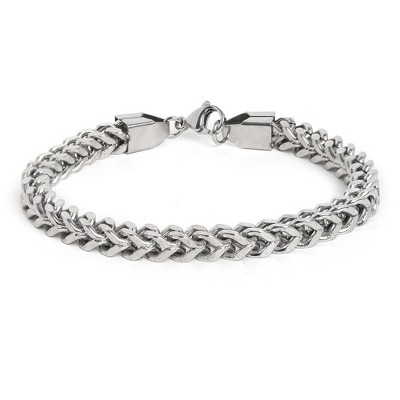 SOHI Women's Silver Link Chain Bracelet