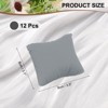 Unique Bargains Jewelry Storage Display Velvet Bracelet Watch Pillow 3.1" x 3.5" 12 Pcs - 2 of 4