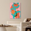 Art Remedy Candy Chain Modern Color Block Abstract Wall Art Framed - 2 of 4