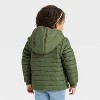 Toddler Girls' Hooded Puffer Jacket - Cat & Jack™ - 2 of 4
