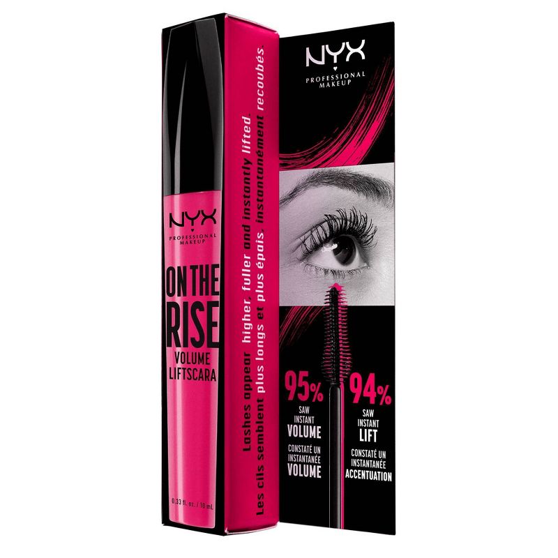 NYX Professional Makeup On the Rise Volume Lift Mascara Black - 0.33 fl oz, 3 of 8