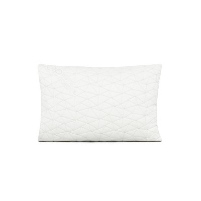 Coop Home Goods 13”x19” Toddler Adjustable Memory Foam Bed Pillow- Greenguard Gold Certified - Lulltra Washable Cover - Toddler White (1 Pack)