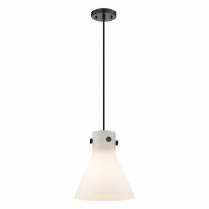 Newton Cone - 1 Light Pendant In Industrial Style-11 Inches Tall and 10 Inches Wide - 1 of 1