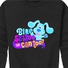 Boys' - Blue's Clues & You! - Toddler And Youth Crewneck Fleece Sweatshirt Graphic Long Sleeve Fleece Sweatshirt - 2 of 4