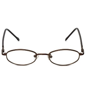 Flex Plus by Vivid Collection Designer Reading Glasses Model 96 Shiny-Brown 43mm - 1 of 4