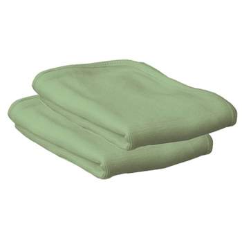 Foundations ThermaSoft Crib Blanket, Mint, Pack of 2