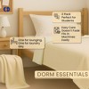 Continental Bedding 2 Pack Microplush Bed Blanket - Twin/Twin XL Size - Dorm Essentials - 50x70 Inch - 2 of 4