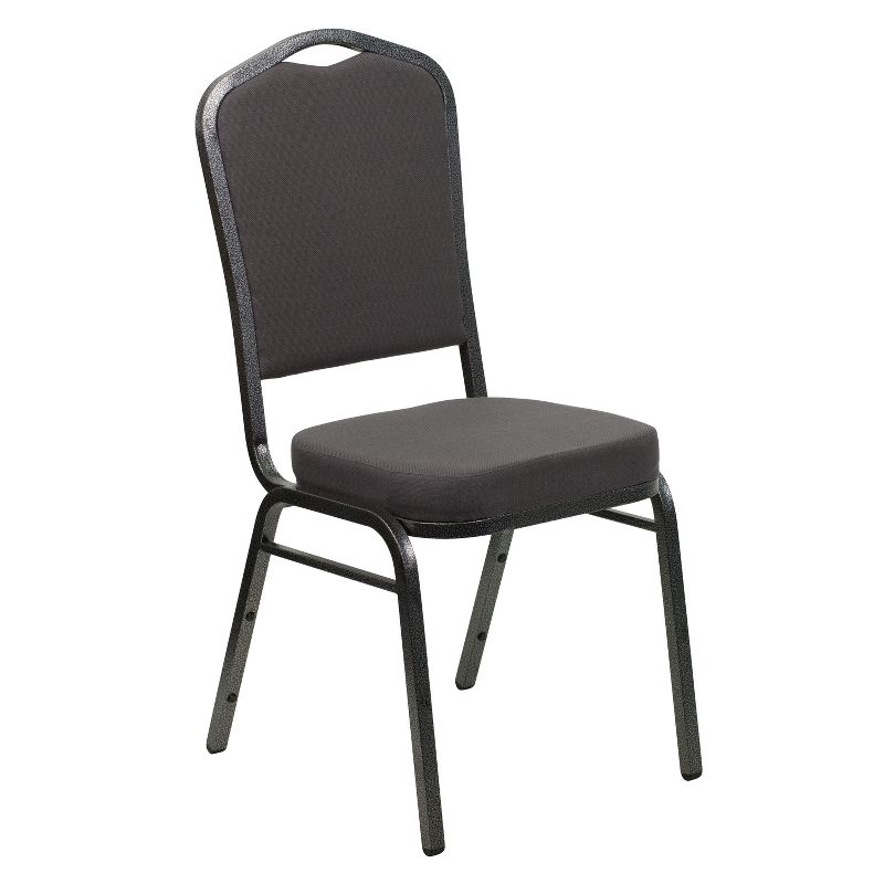 Emma and Oliver Crown Back Stacking Banquet Dining Chair, 1 of 13
