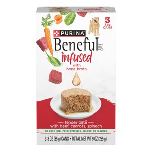 Beneful Infused Pate Wet Dog Food - 9oz - 1 of 4