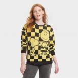 Women's Snoopy Cozy Graphic Sweatshirt - Yellow