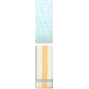 REGALWOVEN Cotton Soft Absorbent Bathroom Hand Towel for Kitchen Hotel and Spa 13" x 30"/13" x 29" 2 Pcs - 1 of 4