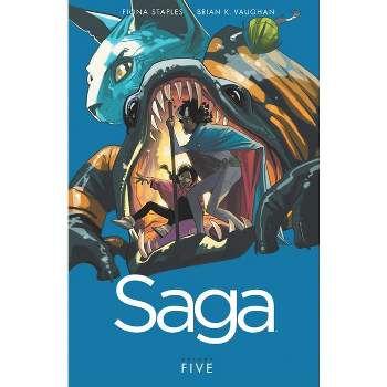 Saga, Volume 5 - by  Brian K Vaughan (Paperback)