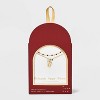 14K Gold Dipped Beaded Initial Necklace Set 2pc - A New Day™ Gold/Marron - 3 of 4
