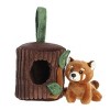 Aurora Small Red Panda Hideouts Enchanting Stuffed Animal Brown 5.5" - 4 of 4