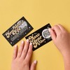 Big Dot of Happiness Disco New Year - Groovy NYE Party Game Scratch Off Dare Cards - 22 Count - 2 of 4