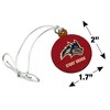 Stony Brook University Seawolves Logo Mini Small Tiny Wood Christmas Tree Holiday Ornament - 4 of 4
