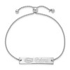 Black Bow Jewelry Sterling Silver Florida Gators NCAA ID Bracelet 9 Inch - 2 of 4