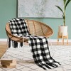 PiccoCasa Chenille Couch Sofa Chair Bed Living Room Throw Blankets with Fringe Tassel Lightweight 1 Pc - 2 of 4