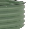 SEVOBAL Planters Three Tier Planter Stepped Design with Open Base Construction for Backyard, Garden, Patio, Green, 62.25"*43"*32.25" - 3 of 4