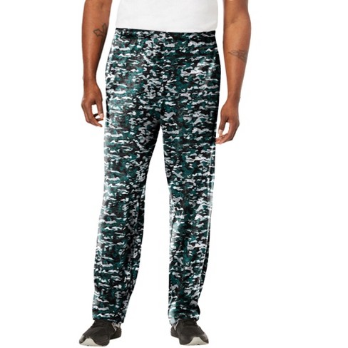 Men's tall open bottom on sale sweatpants