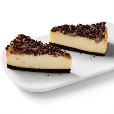 Turtle Cheesecake Slices - 6oz/2ct - Favorite Day™