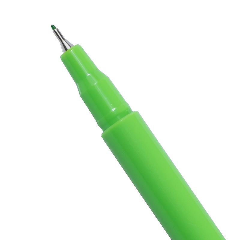 Marvy Uchida Le Pen Felt Pen Ultra Fine Point Light Green Ink 2/Pack (7655877A), 5 of 6