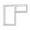 Closet System, Wide Wardrobe Organizer with Tower and Drawers, Wood, Wall Mounted, Bedroom - 4 of 4