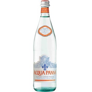 Acqua Panna - Natural Spring Mineral Water - 750 Ml (5 Glass Bottles) 25.4 Fl Oz (Pack of 5) - 1 of 2