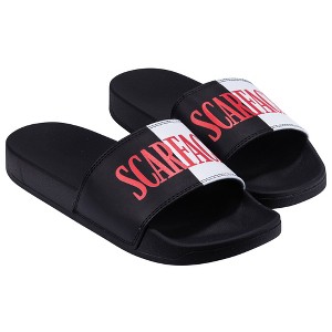 Odd Sox, Scarface, Slide, Slip On Sandal, Medium - 1 of 4