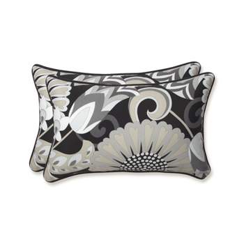 Outdoor/Indoor Rectangular Throw Pillow Set of 2 - Pillow Perfect