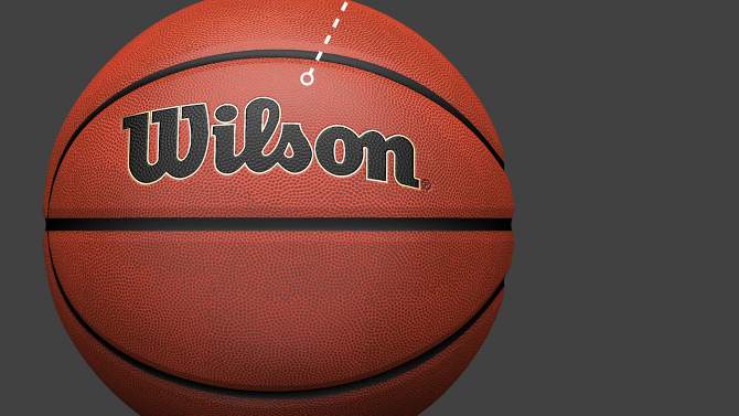Wilson 29.5&#34; Luminous Glow Basketball, 2 of 9, play video
